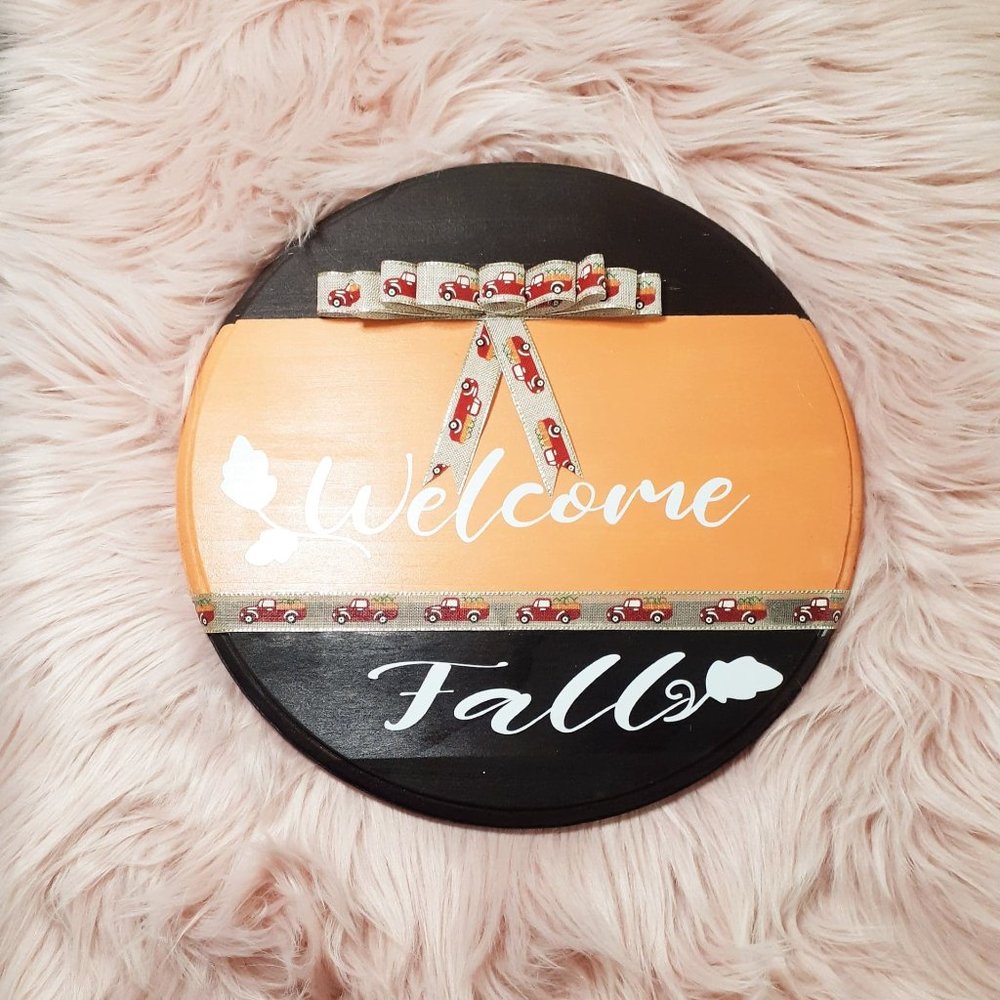 Welcome Fall Sign